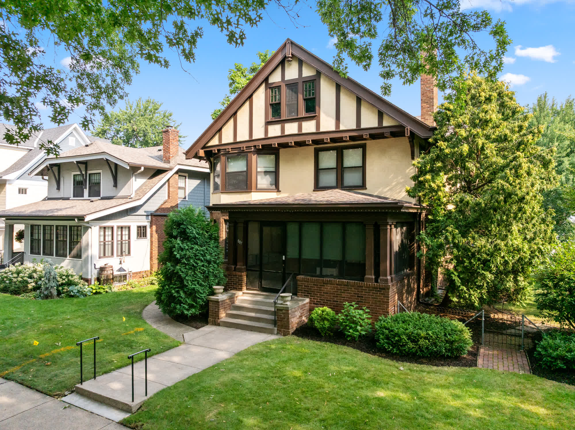 Character home exterior in Minnesota